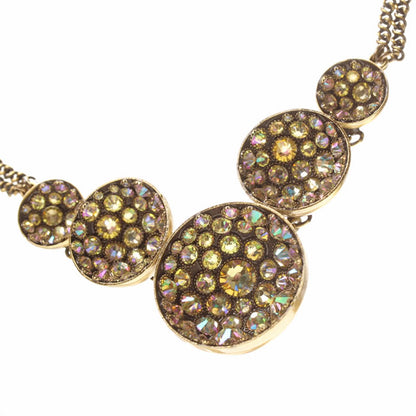 Orchid Hybrid necklace Lime/Gold, Lime,Gold