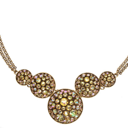 Orchid Hybrid necklace Lime/Gold, Lime,Gold