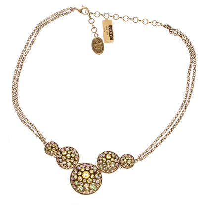 Orchid Hybrid necklace Lime/Gold, Lime,Gold