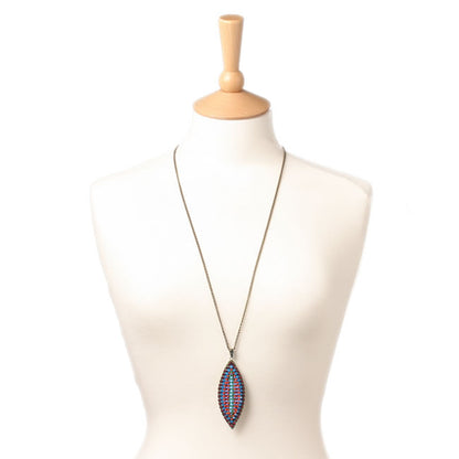 Shield Necklace Multi/Gold, Multi,Gold