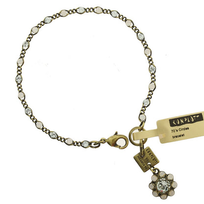 Pretty Bracelet, Crystal/Opal/Gold