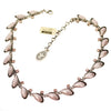 Konplott, Blossoms of the Past All Around Blossoms Necklace, Pinky Lilac/Silver