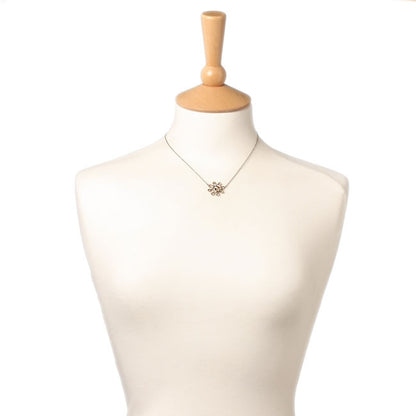 Necklace, Light Brown/Silver