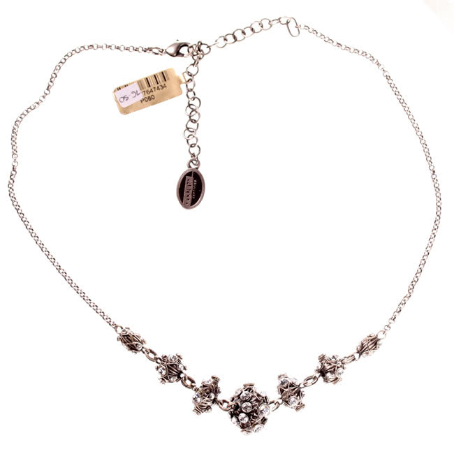 Necklace, Crystal/Silver