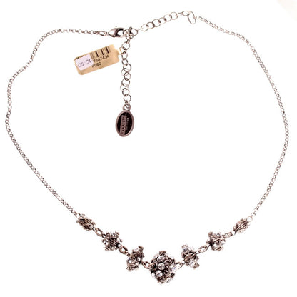 Necklace, Crystal/Silver