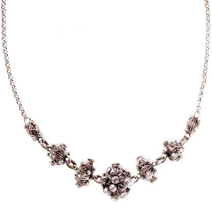 Necklace, Crystal/Silver