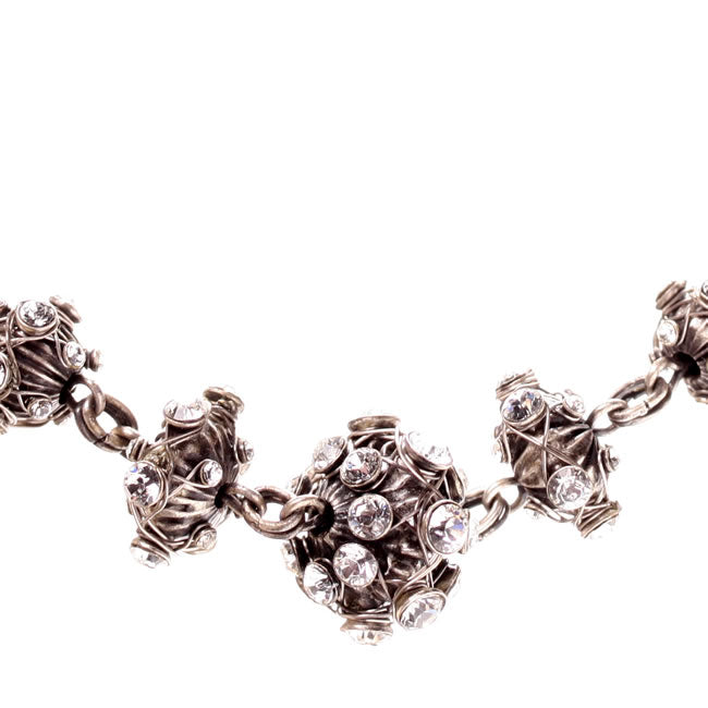 Necklace, Crystal/Silver