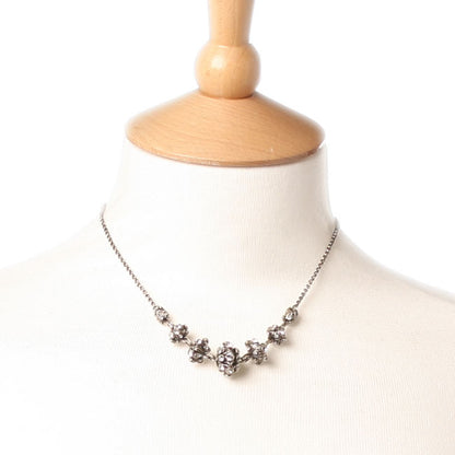 Necklace, Crystal/Silver