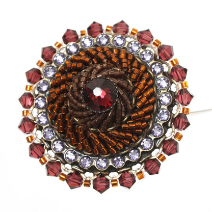 Ring, Purple/Multi/Gold