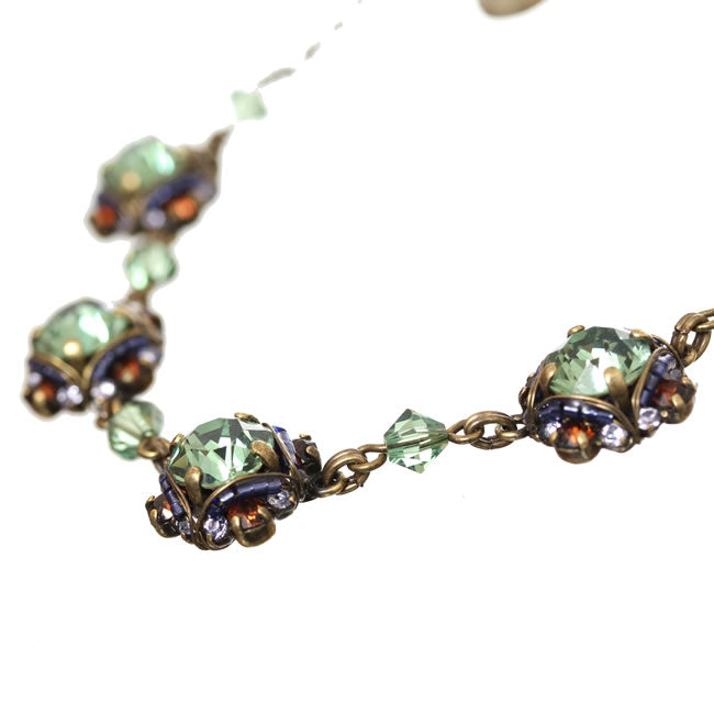 Konplott, Byzantine Necklace, Green/Gold