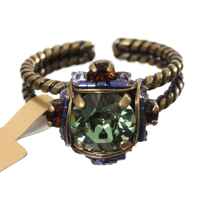 Konplott, Byzantine Ring, Green/Gold