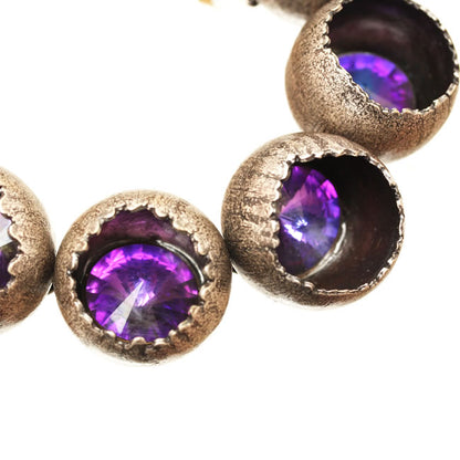 Stunning Bracelet, Purple/Silver