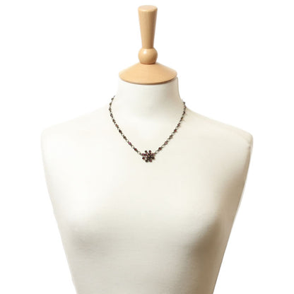 Necklace, Raspberry Mix/Gold