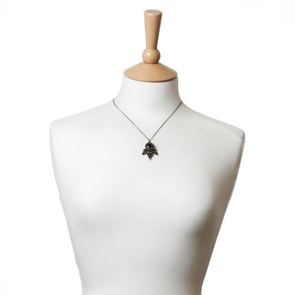 Necklace, Purple/Gold