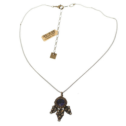 Necklace, Purple/Gold