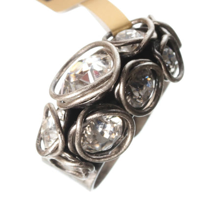 Ring, Crystal/Silver
