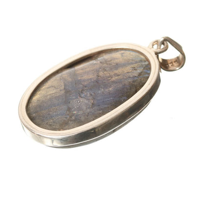 Labradorite Pendant set in Sterling Silver