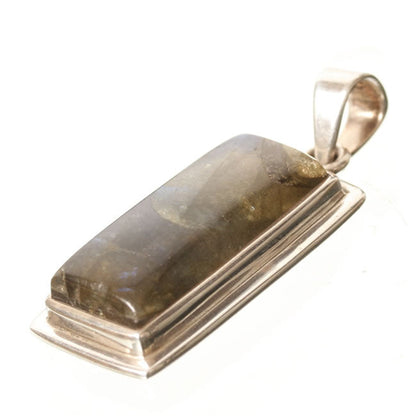 Labradorite Pendant set in Sterling Silver