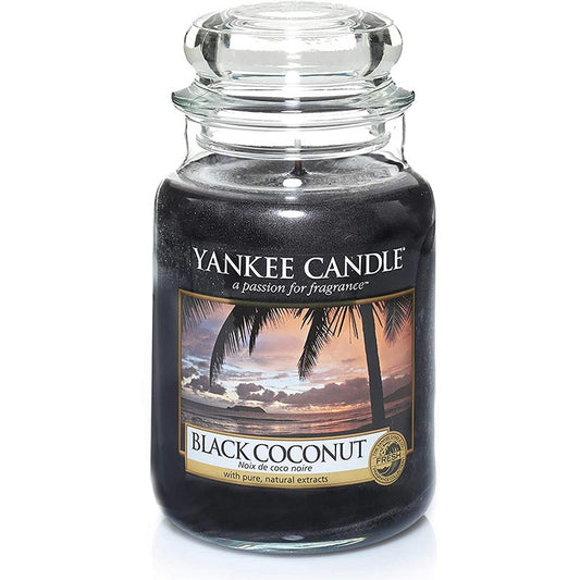Yankee Candle Large Jar, Black Coconut.