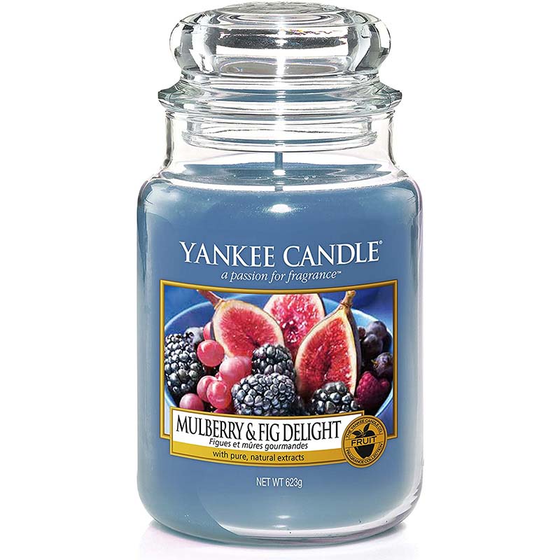Yankee Candle Large Jar, Mulberry and Fig Delight.