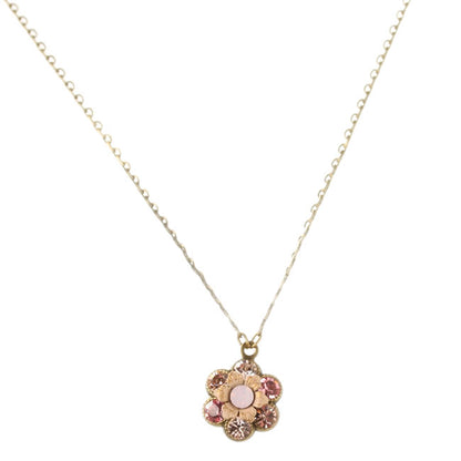 Michal Negrin Pendant Necklace, Pastel/Pink/Gold