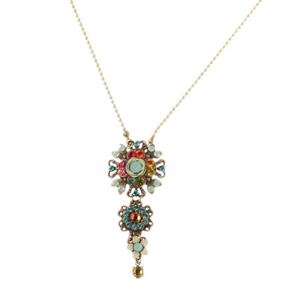 Michal Negrin Pendant Necklace, Multi/Gold