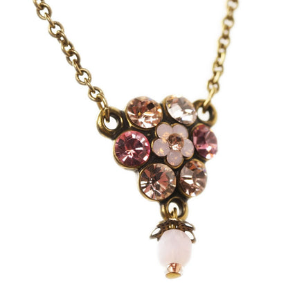 Michal Negrin Pendant Necklace, Pastel/Pink/Gold