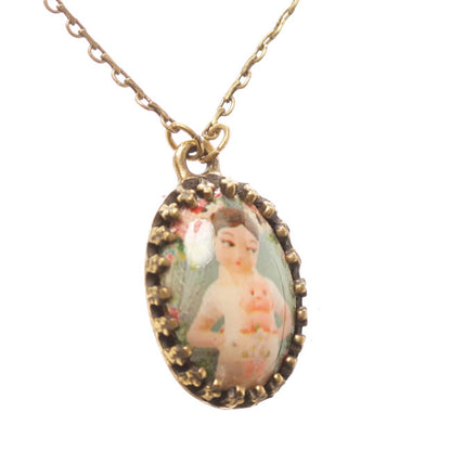 Michal Negrin She Shy Pendant Necklace
