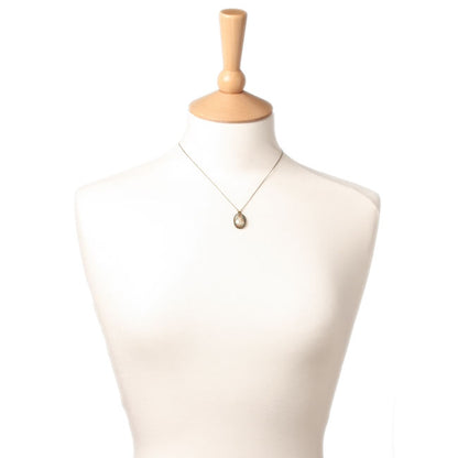 Michal Negrin Dome Shaped She Shy Pendant Necklace