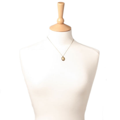 Michal Negrin Dome Shaped She Shy Pendant Necklace