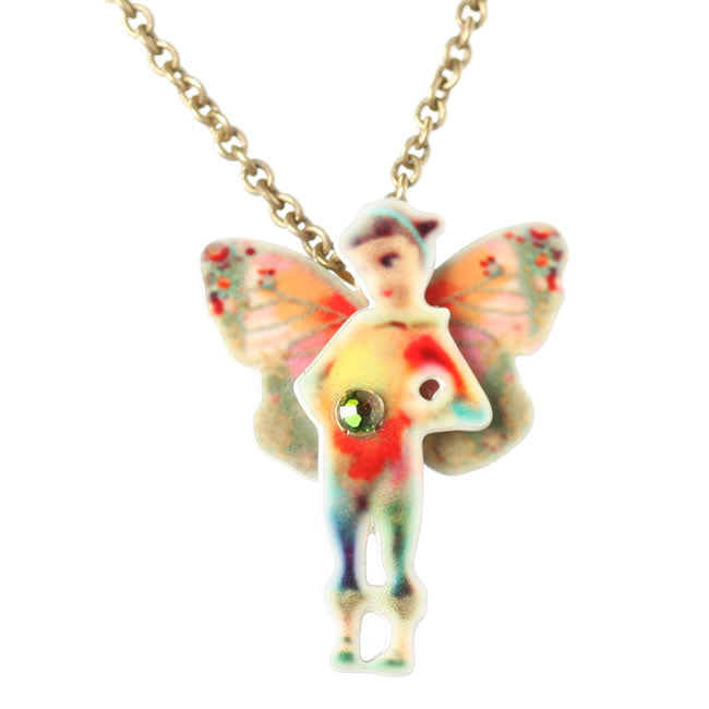 Michal Negrin She Shy Girl Pendant Necklace