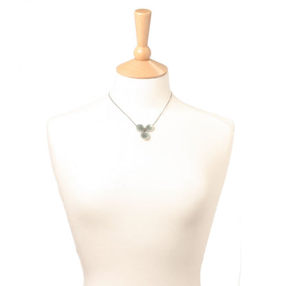 Pilgrim Star Petal Pendant, Blue/Silver