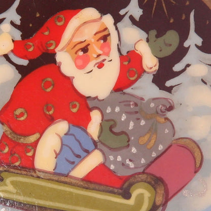 Russian Lacquer Brooch