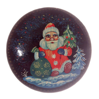 Russian Lacquer Brooch