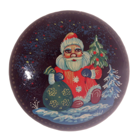 Russian Lacquer Brooch