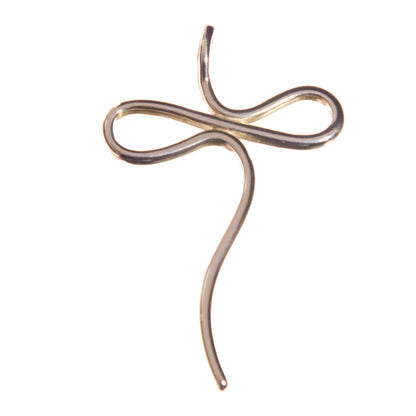 Sterling Silver Wave Pendant