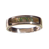 Sterling Silver Ring inset with Abalone