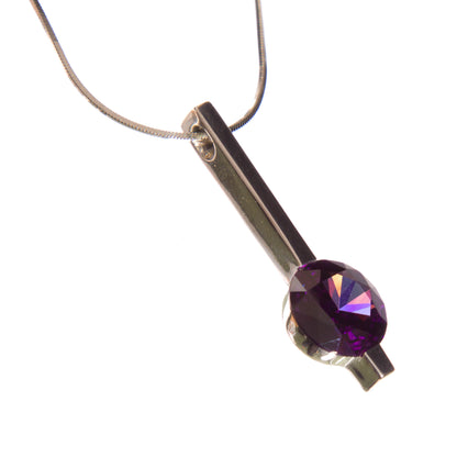 Sterling Silver Cubic Zirconian Pendant