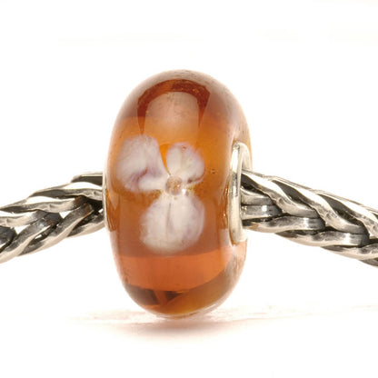 Trollbeads, Beige Flower