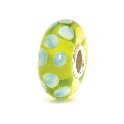 Trollbeads, Turquoise Green Dot