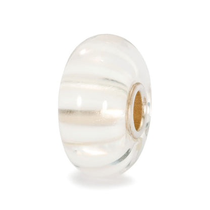 Trollbeads, White Stripe