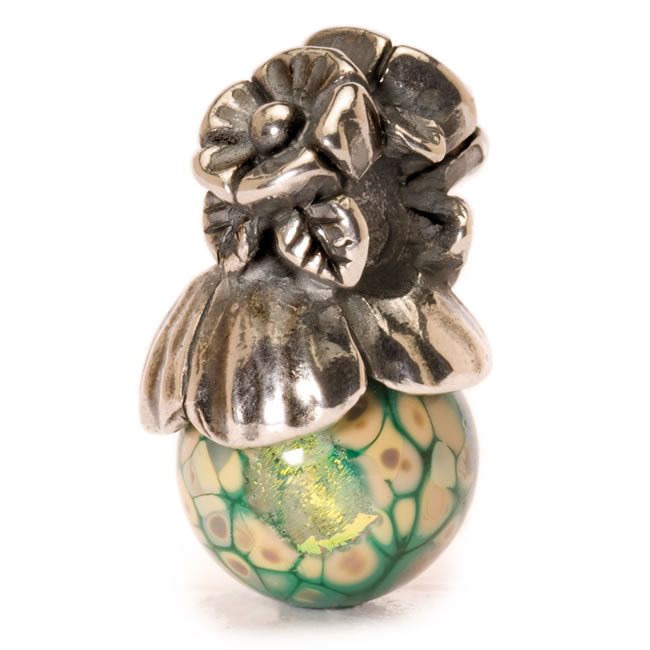 Trollbeads, Forget-me-not With Bud