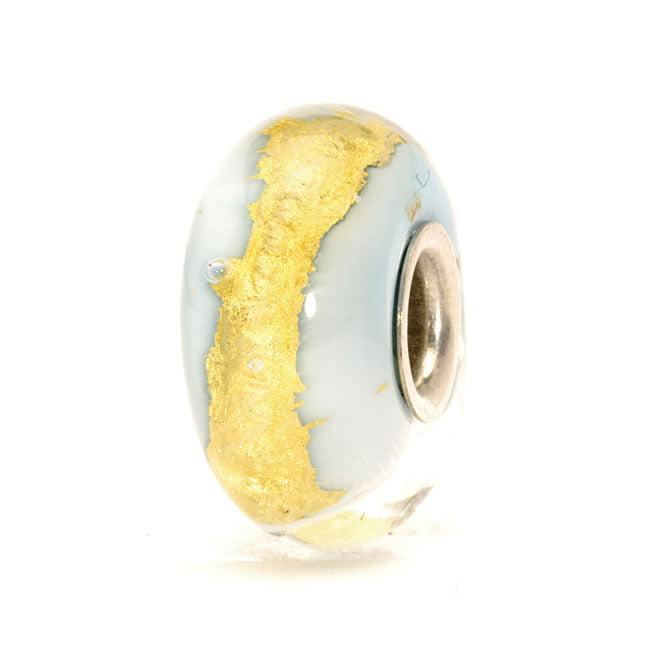 Trollbeads, Light Blue Gold