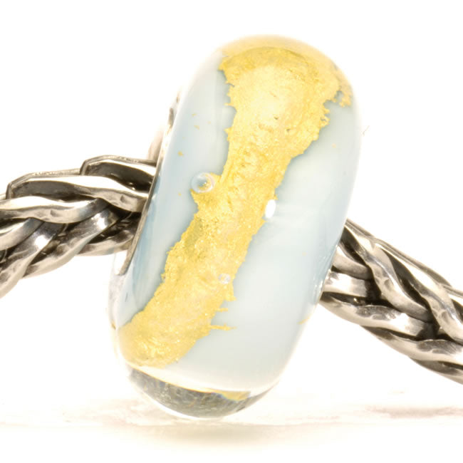 Trollbeads, Light Blue Gold