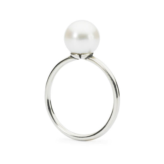 Trollbeads, White Pearl Ring
