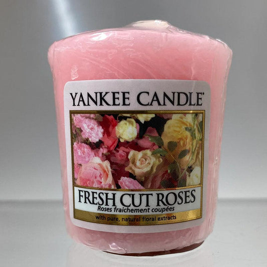 Yankee Candle Votive, Fresh Cut Roses.