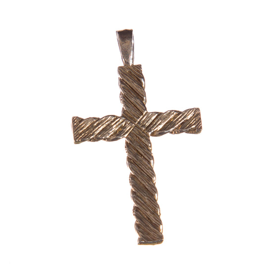 Sterling Silver Ornate Cross