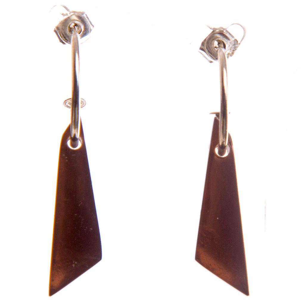 Watch this Space Earrings from the Icicle Collection, Mink