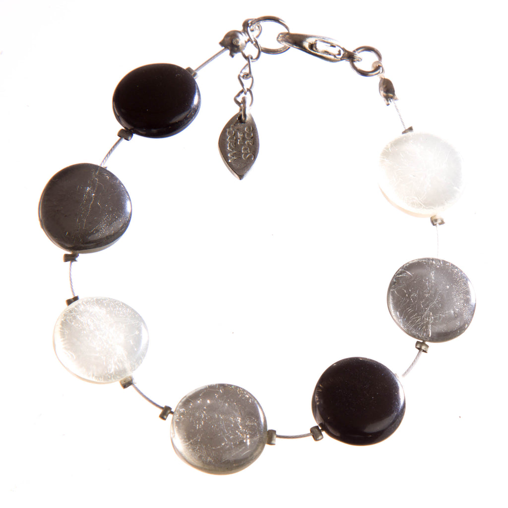 Watch this Space Bracelet from the Buttons Collection, Metallics