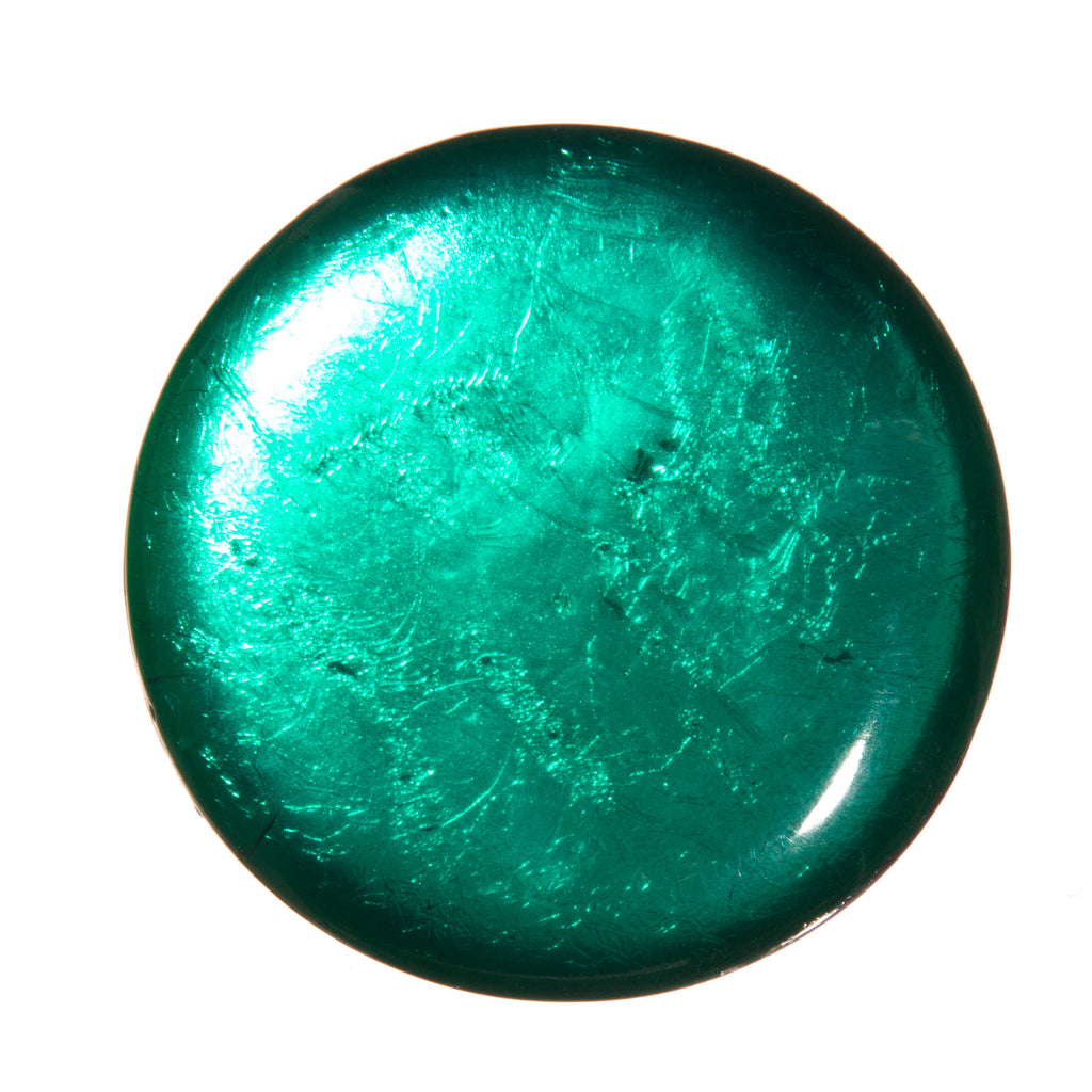 Copy of Watch this Space Circular Brooch , Turquoise